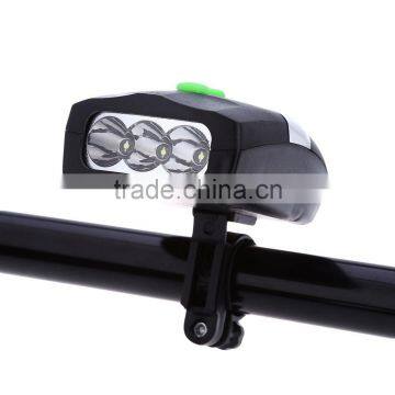 Cycling Bike Super Bright Front Torch Headlight Light Lamp Bracket Waterproof Black Bicycle Light photo-4