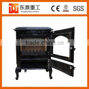 2017 Newest wood stove type cast iron wood burning fireplace from manufacturers china