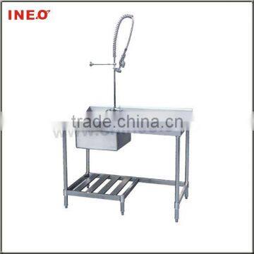 Pre-cleaning Table for Commercial Kitchen Dishwasher (Right) WD-2AP