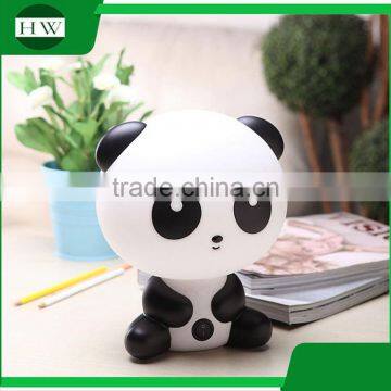 Plastic Decorative Cartoon Panada Eye Protection Rechargeable Led Study Reading Desk Table Night Light Lamp photo-4