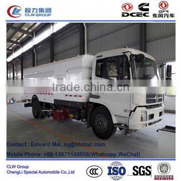 Dongfeng 4*2 4*4 Type 180hp~210Hp 12 Ton Road Sweeping Truck photo-4