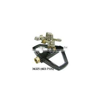 1/2" Metal Impulse Sprinkler With Metal Base for Lawn