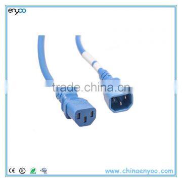 Color Cords CPU/PDU Power Cord - C14 to C13 - 10 Amp - Blue photo-2