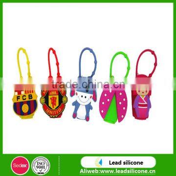Wholesale Customized Cartoon Design 30ML Silicone Hand Sanitizer Holder photo-5