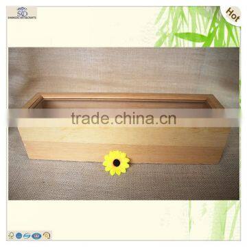 Highend Display Long Clear Lid Wine Case Box photo-6