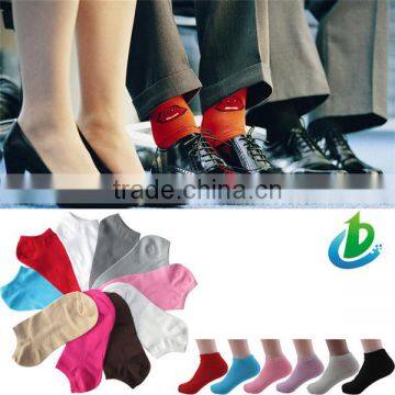 2014 Hot Sale no Show Socks,school Short Socks Candy Color Cotton Low Cut Boat Socks photo-2