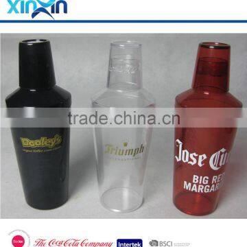 20oz Plastic Cocktail Shaker With Cover and Strainers photo-2