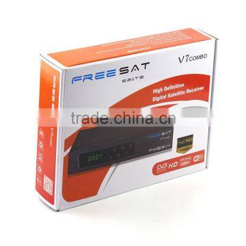 DVB-S2+T2 Freesat V7 Combo Set Top Box Support 3G CCCAM Full 1080P HD Satellite Receiver photo-6