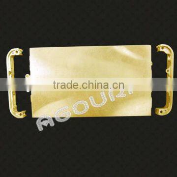 for iphone gold bezel housing,for iphone 5 24k gold plating back cover