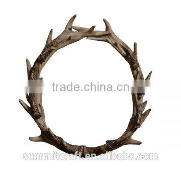 Resin Artificial Deer Antlers Wall Hanging Artificial Antlers photo-3