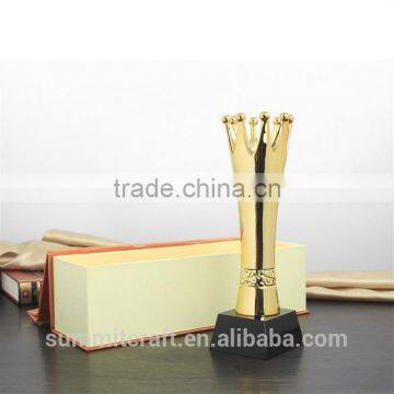 Custom High Quality Golden Crown Trophy photo-3