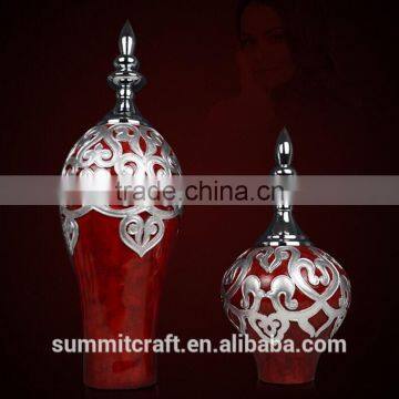 2015 Modern European Style Resin Decorative Vases for Wedding