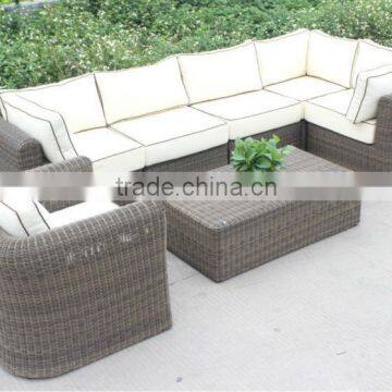 All Weather Use Wicker Sofa Set Patio Furniture photo-3