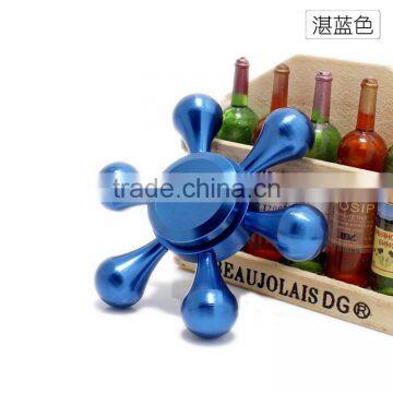 2017 Newest Products Aluminum Spinner Fidget Toy Metal Hand Spinner for Relax photo-3