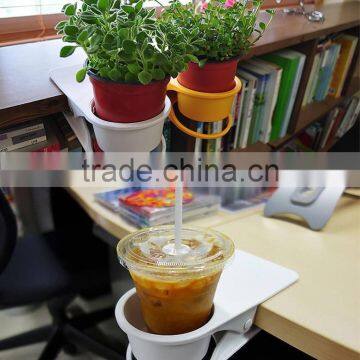 Factory Wholesale Customize LOGO Table Coffee Cup Holder Clip Cup Holder photo-2