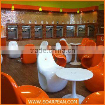 Modern Fiberglass Chair Frozen Yogurt Furniture photo-4