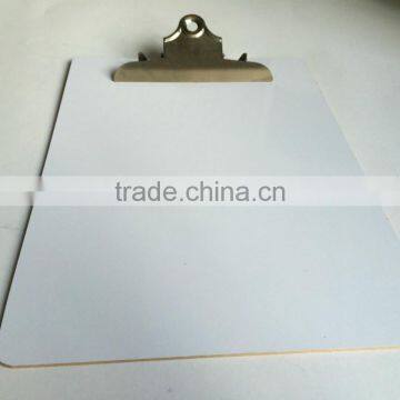 A4 MDF Butterfly White Clipboard for School and Office
