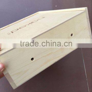 Europe Regional and Antique Feature Wooden Champagne Box Wooden Wine Gift Boxes Wooden Lock Box photo-2