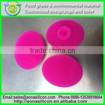 Super Soft Quality Silicone Face Washing Massage Pad Facial Cleansing Brush