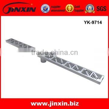 Kitchen AISI304/316 Stainless Steel Decorative Long Floor Drain invisible shower drain