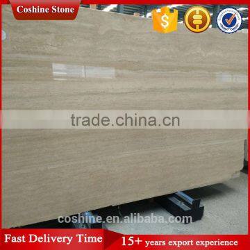 High Polished Degree Silver Travertine Slab for Sale photo-6