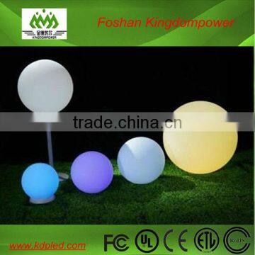 Colorful IP68 outdoor led garden waterproof illuminous globe