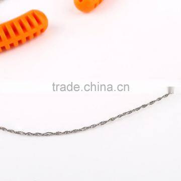 Superior QualIty Excellent Service Orange Plastic Wood Abrasive Saw Wire photo-3