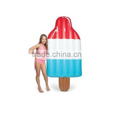 2017 Hot Selling Leasure Giant Ice Cream Inflatable Pool Float Outdoor Swim Ring and Raft Water Game Toys for Kids and Adults