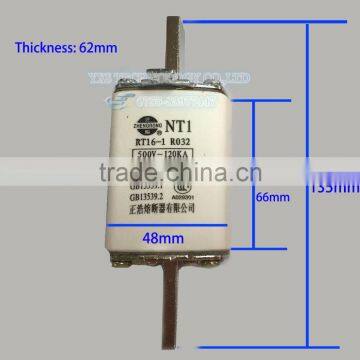 RT16-1 R032 160A/200A/250A/500V Square Tube Shaped Fuse