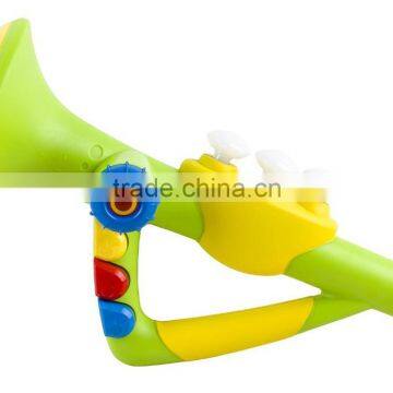 High Quality Kids Full Band Electronic Toy Musical Instruments With Colorful Lights, Piano Keyboard, Guitar, Trumpet photo-5