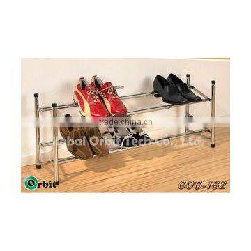 metal adjustable iron cheap shoe rack