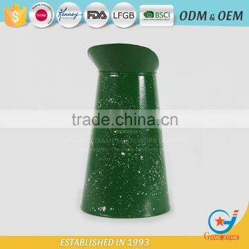 Garden Iron Powder Coating Green Bottles and Jug for Flower Metal Water Jugs photo-6