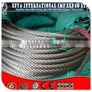 ASTM,BS,DIN,GB,JIS Standard and Cold Heading Steel Special Use Steel Wire Rope for Crane