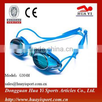 Wholesales Mirror Coated Custom Wide Swimming Goggles photo-3