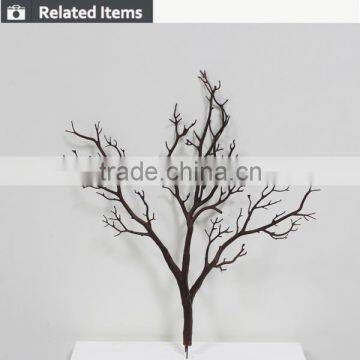 Artificial Decorative White Dry Tree Branch Wedding Table Setting photo-6