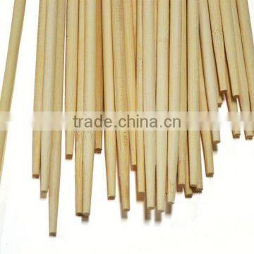 fancy round wooden craft sticks bamboo washable chopsticks