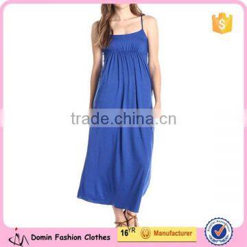 High Quality New Style Straps Empire-Waist Maxi Dress for Women