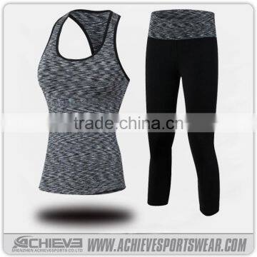 Fitness clothing/yoga tank top/yoga pants womens