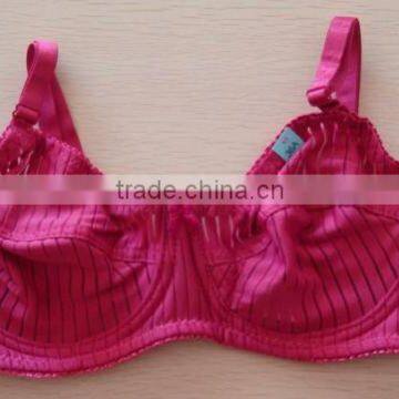 js-904 Newest red color no padding bra in stock