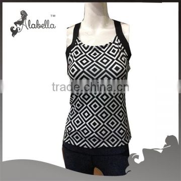 Active wear digital priting tank tops