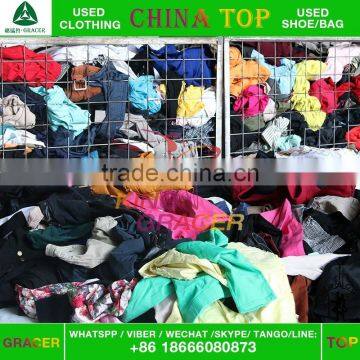 Lady Used Clothes Cream Used Women Summer Pants Hot Sale in Asia photo-6