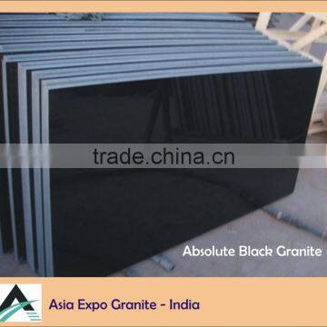 Absolute Black Granite Slab & Tiles photo-2