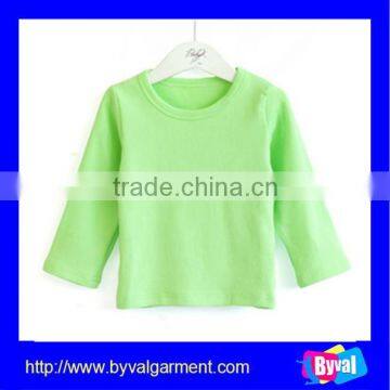 Baby Clothing Cotton t Shirt Plain Long Sleeve Kids Tshirt High Quality t Shirt for Children photo-5
