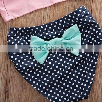 Summer Beachwear Girls Bikini Kids Beach Wear 2 Piece Suit photo-5