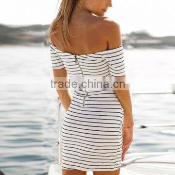 Zm35712a New Pattern Women Clothing Summer Short Dress photo-4