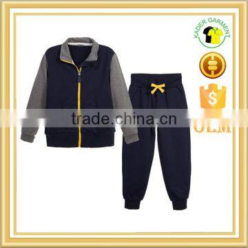 mens fleece tracksuits oem polyester mens tracksuits