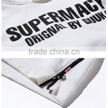 Wholesale Autumn Street Fashion Cotton Mens Gym Hoodie Black Hip Hop Hoodies photo-5
