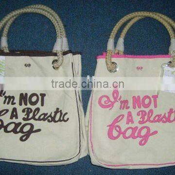 fashion cotton tote bag canvas bag