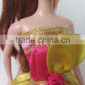 New Products Girls Princess Puffy Dresses for 12 Inch Doll photo-2
