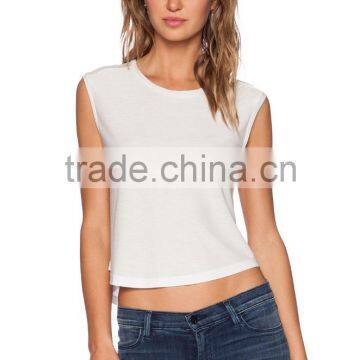 100% viscose women crop tops